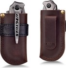 Leather Knife Sheath Belt Series - Durable  Well Made  Nice Leather  Easy And   