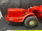 Charles Doepke Model Toys Heiliner Road Grader Pressed Steel Vintage Red Heil