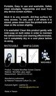 Portable Microfiber Screen Cleaner Pad For Phone tablets glasses   More - skull 