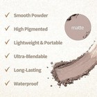 9 Colors Matte Naked Eyeshadow Palette Neutral Nude Smoky Eye Shadow Pallet Gray