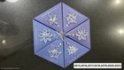 Swarovski Set Of 17 Annual Crystal Snowflake Ornaments