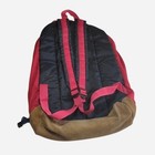 Hello Kitty Sanrio  symbol Of Friendship  Red Suede Bottom Backpack Vintage 90s