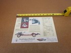 1958 Studebaker Commander Champion 4-door Sales Brochure Single Sheet Original