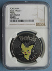 2002 Niue Pokemon Pichu  1 Coin Colorized - Ngc Ms 68  nintendo Pobjoy Mint 