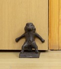 Antique Vintage Style Dog Cast Iron Doorstop Garden Door Stop Metal Stopper