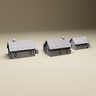 East Front Rural Russian Village   28mm  20mm Or 15mm Scale  Wwii  Or Napoleonic