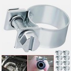 30 Pcs 1 4  5 16  3 8  Fuel Injection Gas Line Hose Clamps Clip Pipe Clamp