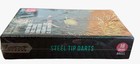 New Ignat Games Prof Steel Tip Darts Set 18 Grams Gothic Crystal Brass Barrels 6