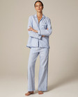 Nwt J crew Classic Pajama Pant Set In End-on-end Cotton