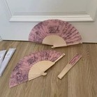 Brand New Christian Dior Dioriviera Folding Fan Pink Limited Edition Novelty