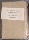 Lot Of 4 Cross Stitch Fabric  32 Ct - 3 Linen And 1 Lugana