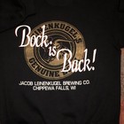 Vtg Jacob Leinenkugel Brewing Co Chippewa Falls Wisconsin Sweatshirt Pullover L