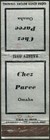 Illegal Gambling Famous   Chez Paree   Carter Lake Area  east  Omaha  Ne