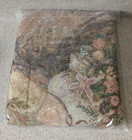Angel   Butterflies   Flowers Fine Art Tapestry Afghan Throw Blanket 63  X 50 