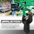 3 Point Versatile Quick Hitch Adapter Bracket Fit For Category 1 Quick Hitch