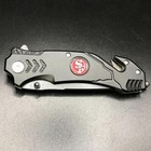 8  Tactical 49ers Nfl Spring Assisted Open Survival Edc Pocket Knife