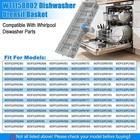 Upgraded W11158802 Dishwasher Silverware Basket For Whirlpool 8535075 W10360461