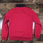 Polo Ralph Lauren 1 4 Zip Sweater Youth Xl Red Fleece Usa Flag Patch 18-20