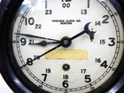 Vintage Chelsea Clock Co  Boston Us Government Ship Clock - For Parts Or Repair