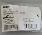  new  Weller 0051312499 Service Set Dsx 80 Maintenance Kit For Dsx80   Warranty 