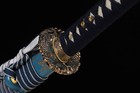 Clay Tempered L6 Steel Blade Full Tang Japanese Samurai Katana Sword Choji Hamon