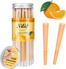 1 1 4 Size Flavored Pre-rolled Cones 30 Pack Yellow Rolling Papers W Logo New