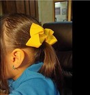 40 Pcs 4 5 Inch Hair Bows For Girls Grosgrain Ribbon Boutique Hair Bow Clips