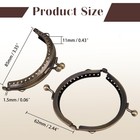 5 Color Purse Clasp Frame  Metal Purse Frame  Purse Clasps For Bag Making  Wa   