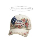 250th Anniversary Usa Patriotic Baseball Cap 1776-2026