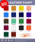 Acrylic Leather Paint Set 18 Colors For Shoes bags purses waterproof   Flexible