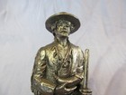 6 1 4  Signed Michael Ricker Pewter Mountain Man Figurine