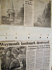Weymouth Ma Mass Fire Department Newspaper Article Collection