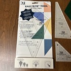 Lot Of 13 Vintage Templates By Easy  Quilting ez  International Yours Truly Etc