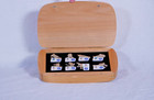 Vancouver 2010 Winter Olympics Ge Partner Pin Set 8 Sports Pins In Wooden Box