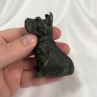 Vintage Cast Metal Sitting Scotty Dog Souvenir Scottish Terrier - Great Detail