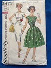 1960-70s Vtg Simplicity Dress Sewing Pattern Lot  3472 7994 5291 45725 3528 4853