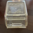 Vintage Ferrara Pan Candy Atomic Fire Ball Display Plastic Jar Retro 80s 90s