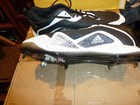 Adidas Icon 6 Bounce  Eh2378 Ironskin Black Baseball Cleats Mens Size 15  New