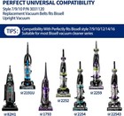 Vacuum Belt 4 Pack For Bissell Style 7 9 10 P n 3031120 2031093 32074 3031123