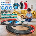 Slot Car Race Track Sets With 4 Exquisite Slot Cars  Battery Or Electric Car Tra