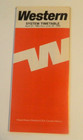 1980 Western Airlines April 27 Thru June 30 Timetable  T4