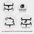 1-1 8 integrated Handlebar Full Inner Routing Nylon Plastic Stem Spacers Set