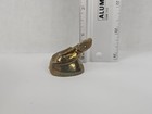 Metal Zuni Coiled Snake Fetish By Kenny Chavez  signed  - Native American  257