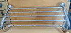 Signature Hardware Towel Shelf Zinc Mate Chrome