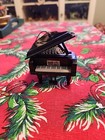 Wooden Piano Vintage Christmas Ornament Musical Instrument Sheet Music Strings