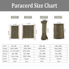 Fishlund 550 Paracord Parachute Cord Lanyard 50-1000 Feet Type Iii 7 Strand Core