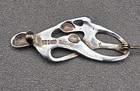 Vintage Sterling Silver Parent And Two Children Abstract Openwork Pin Brooch