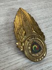 1957 Ama Motorcycle Gypsy Tour Old Original Badge Pin Winged Eagle 3 