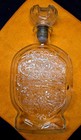 Prohibition Vintage Schenley Whiskey Liquor Embossed Glass Bottle Decanter