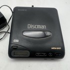 Vintage 1990 Sony Discman D-11 Portable Cd Player Mega Base Tested